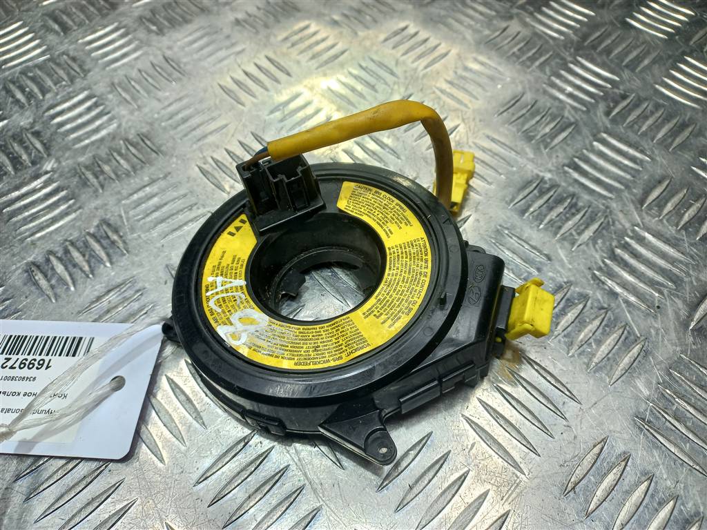 контактное кольцо (шлейф) Hyundai SONATA 2.0 AT (144 л.с.)Sonata  V (2004—2007) Седан 9349038001, 1550 рублей, Москва