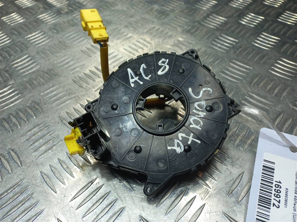 контактное кольцо (шлейф) Hyundai SONATA 2.0 AT (144 л.с.)Sonata  V (2004—2007) Седан 9349038001, 1550 рублей, Москва