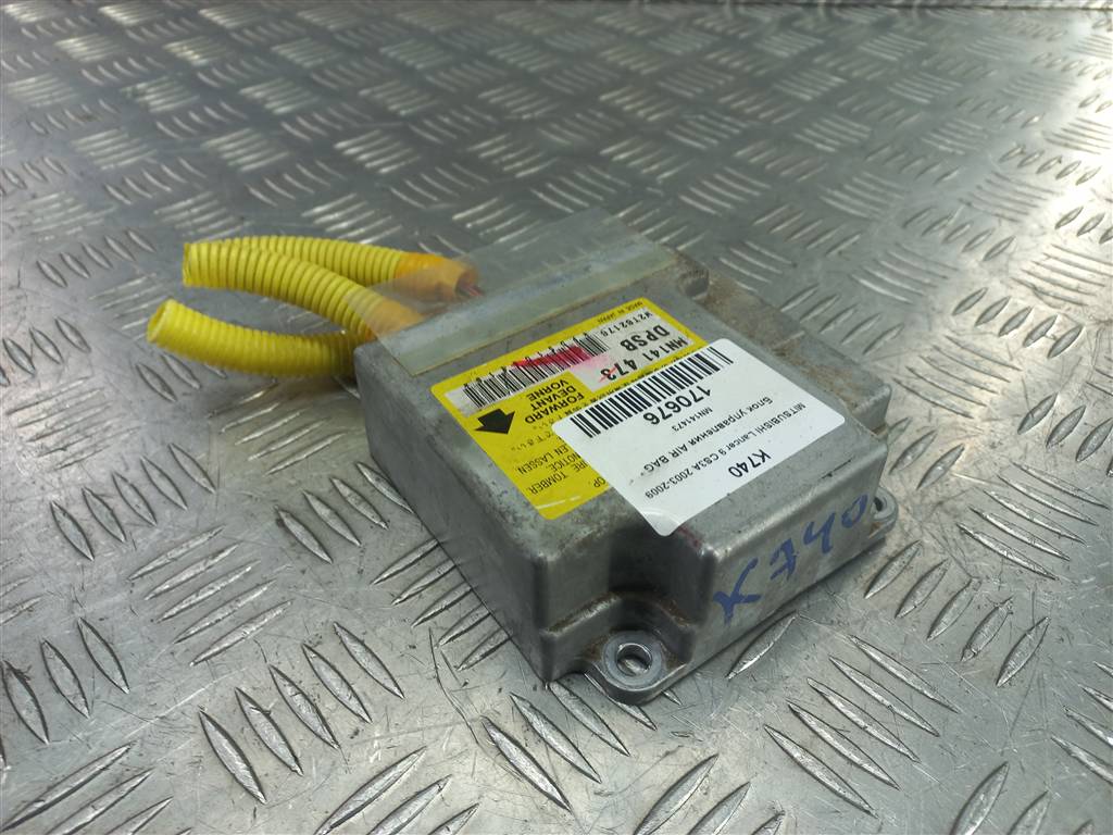 блок управления srs (air bag) MITSUBISHI LANCER 1.6 MT (98 л.с.)Lancer  IX (2000—2007) Универсал MN141473, 520 рублей, Москва