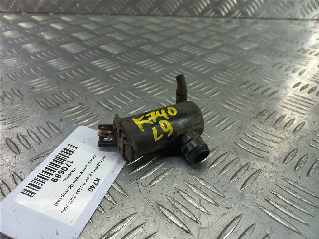 насос омывателя (моторчик) MITSUBISHI LANCER 1.6 MT (98 л.с.)Lancer  IX (2000—2007) Универсал MB286961, 630 рублей, Москва