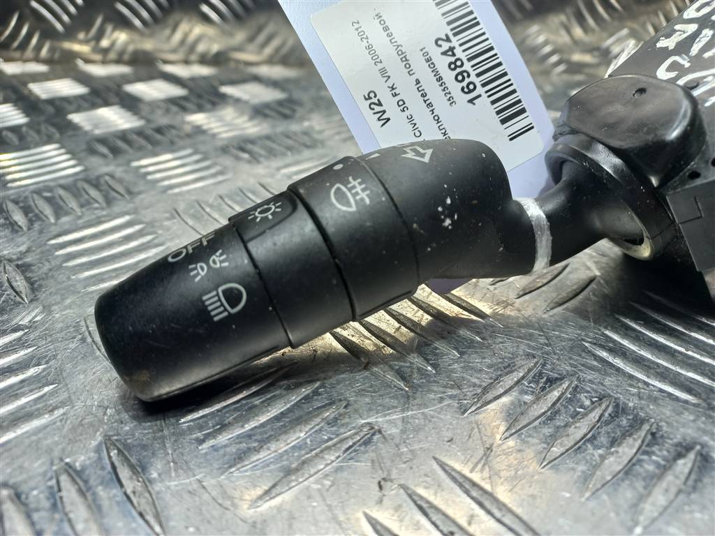 переключатель подрулевой HONDA Civic 1.8 MT (140 л.с.)Civic  VIII (2005—2009) Хетчбэк 35255SMGE01, 630 рублей, Москва