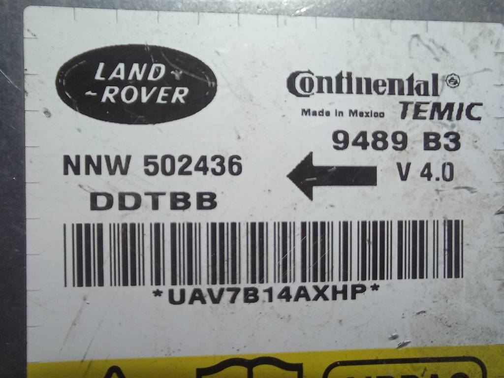 блок управления srs (air bag) LAND ROVER DISCOVERY  NNW502436, 1320 рублей, Москва