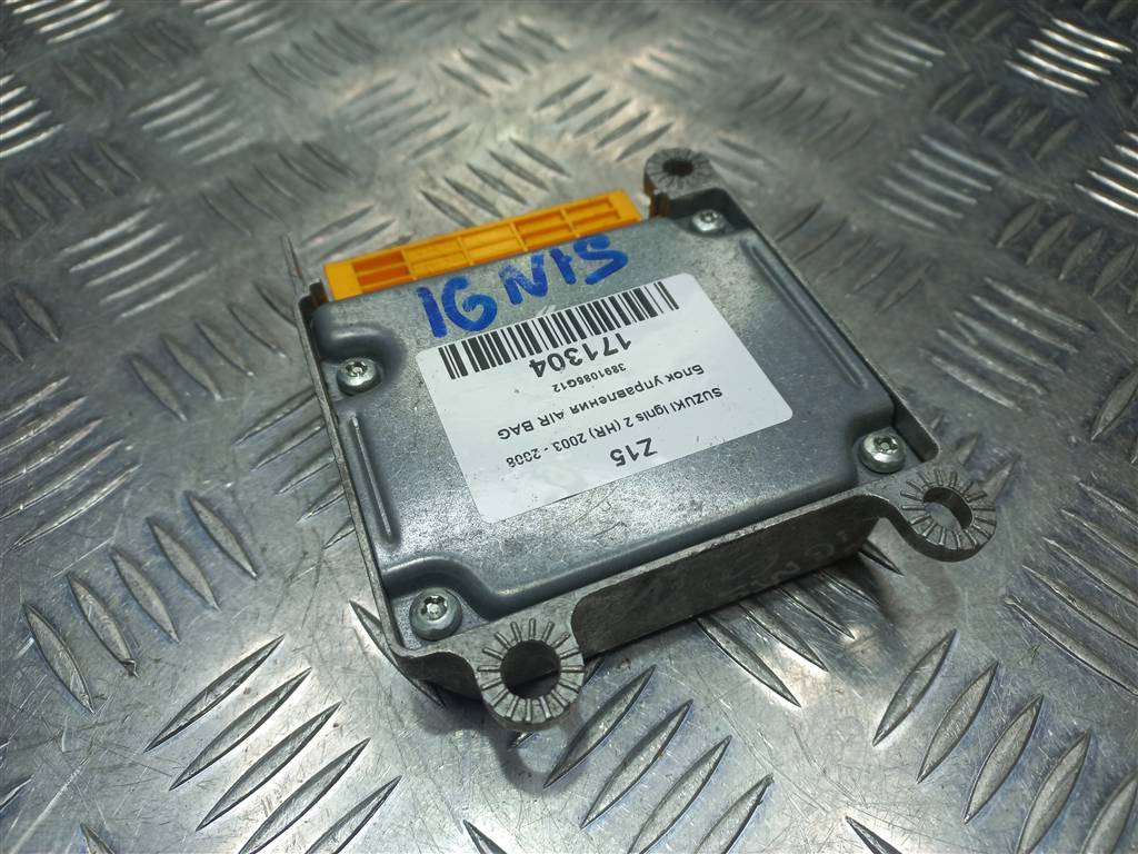 блок управления srs (air bag) SUZUKI IGNIS 1.3 MT (93 л.с.)Ignis  II (2003—2008) Хетчбэк 3891086G12, 2130 рублей, Москва