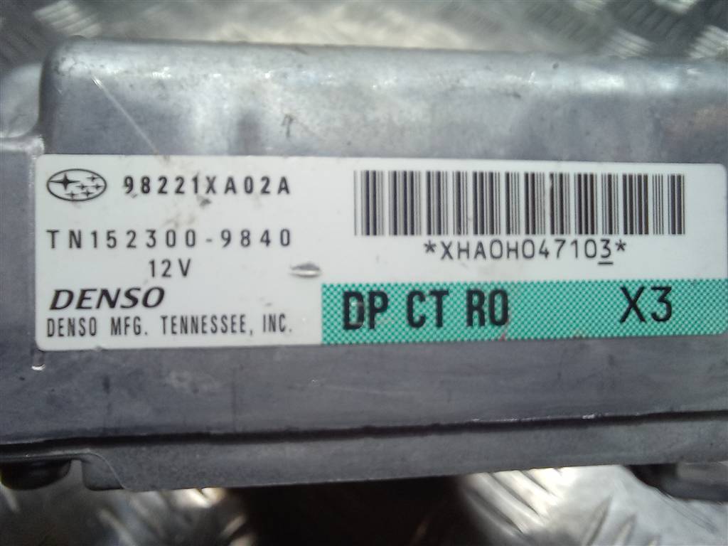 блок управления srs (air bag) SUBARU Tribeca 3.0 4WD AT (250 л.с.)Tribeca  WX (2004—2007) Внедорожник 98221XA02A, 3050 рублей, Москва