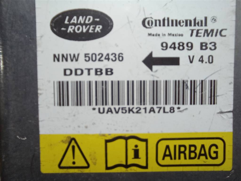 блок управления srs (air bag) LAND ROVER DISCOVERY  NNW502436, 1320 рублей, Москва