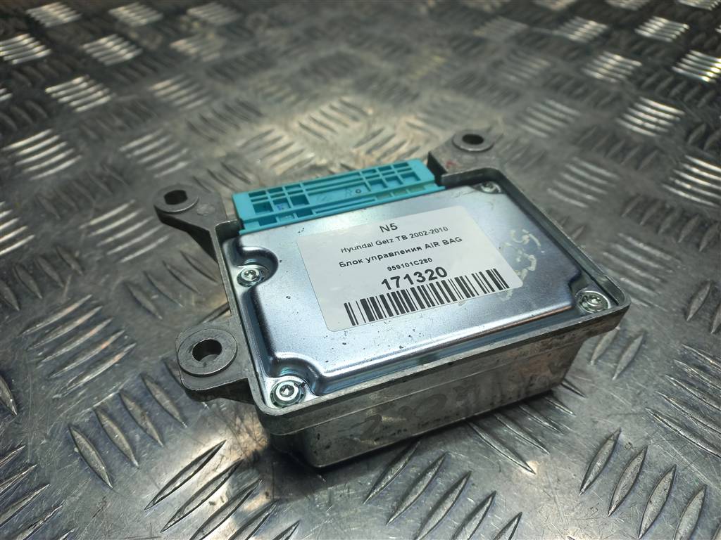 блок управления srs (air bag) Hyundai GETZ 1.4 AT (97 л.с.)Getz  I (2002—2005) Хетчбэк 959101C280, 2130 рублей, Москва