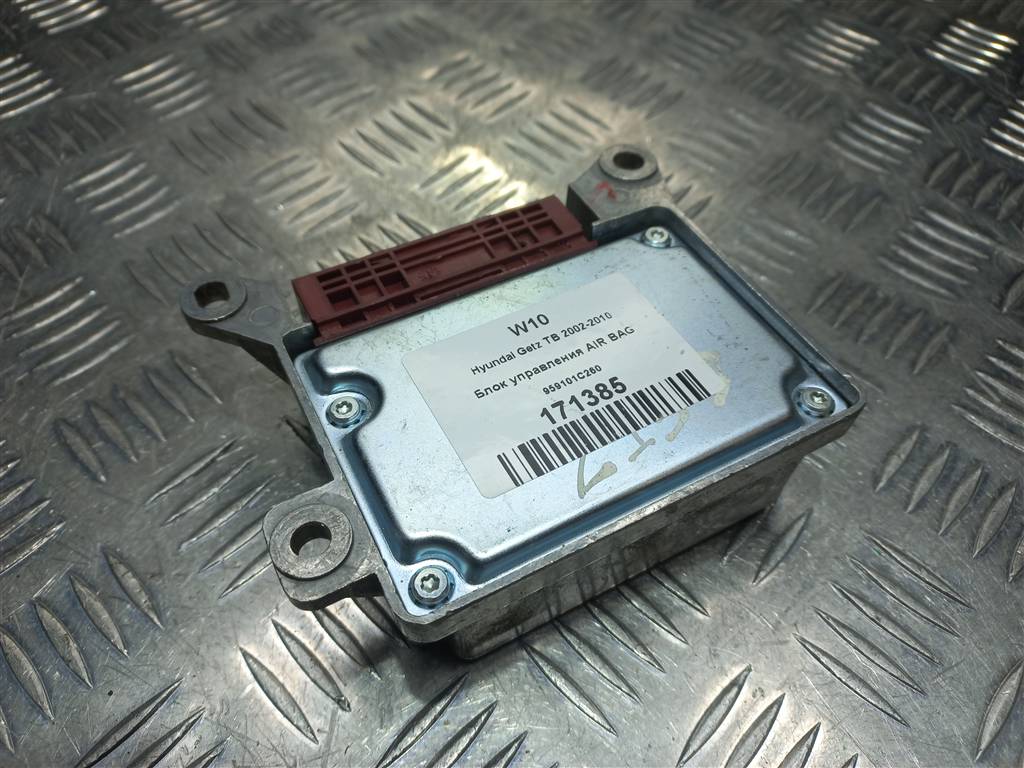 блок управления srs (air bag) Hyundai GETZ 1.4 AT (97 л.с.)Getz  I рестайлинг (2005—2011) Хетчбэк 959101C260, 520 рублей, Москва