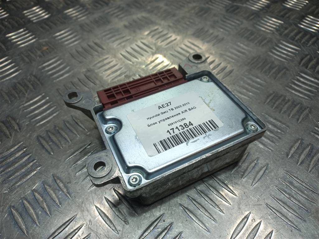 блок управления srs (air bag) Hyundai GETZ 1.4 AT (97 л.с.)Getz  I рестайлинг (2005—2011) Хетчбэк 959101C260, 520 рублей, Москва