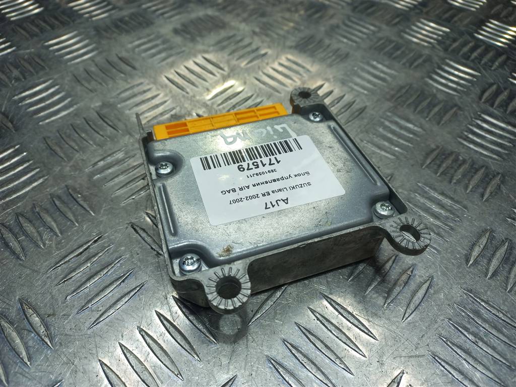 блок управления srs (air bag) SUZUKI LIANA 1.6 MT (106 л.с.)Liana  I рестайлинг (2004—2008) Универсал 3891059J11, 1210 рублей, Москва