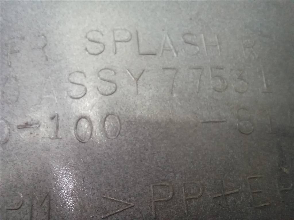 накладка крыла переднего SUZUKI JIMNY 1.3 4WD MT (86 л.с.)Jimny  III рестайлинг (2005—2012) Внедорожник 7753081A00, 4770 рублей, Москва