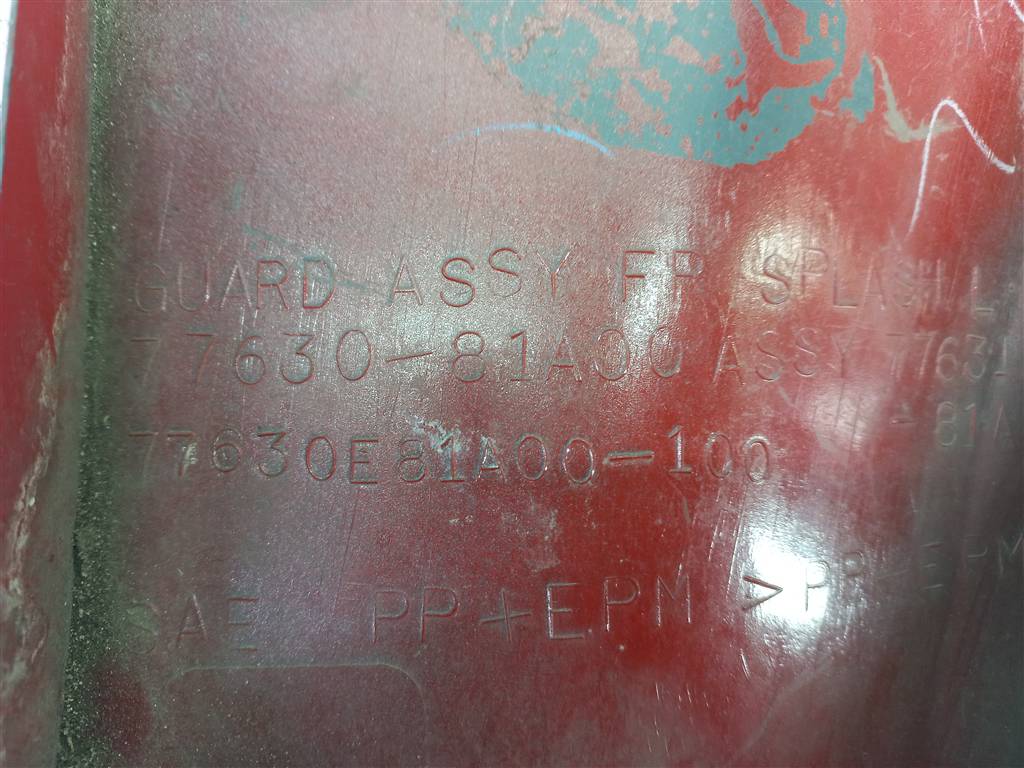 накладка крыла переднего SUZUKI JIMNY Jimny 7763081A00, 6150 рублей, Москва