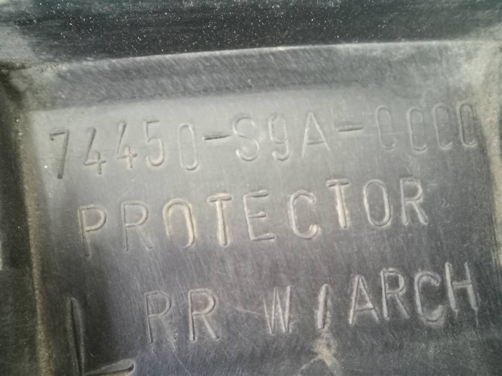 накладка крыла заднего HONDA CR-V 2.0 AT (150 л.с.)CR-V  II (2001—2004) Внедорожник 74450S9A000, 1210 рублей, Москва