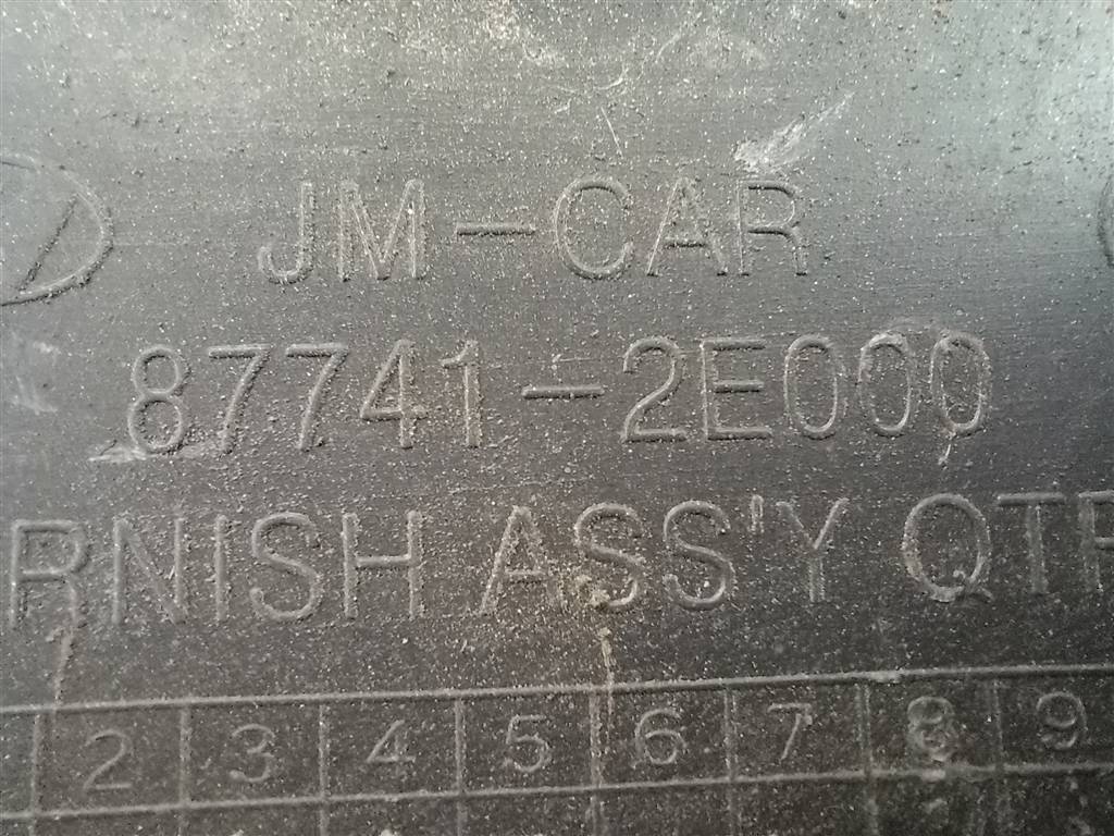 накладка крыла заднего Hyundai TUCSON  877432E000, 4430 рублей, Москва