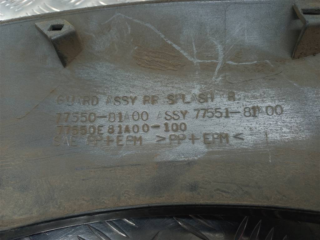 накладка крыла заднего SUZUKI JIMNY  7755081A00, 3279 рублей, Москва