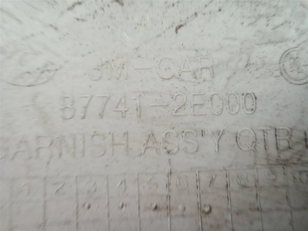 накладка крыла заднего Hyundai TUCSON  877432E000, 4430 рублей, Москва