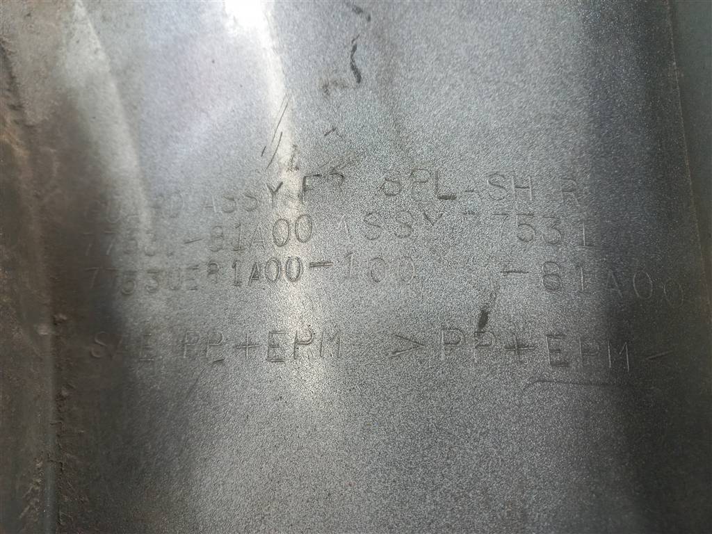 накладка крыла переднего SUZUKI JIMNY Jimny 7753081A00, 4770 рублей, Москва