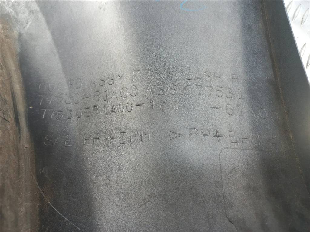 накладка крыла переднего SUZUKI JIMNY Jimny 7753081A00, 4770 рублей, Москва