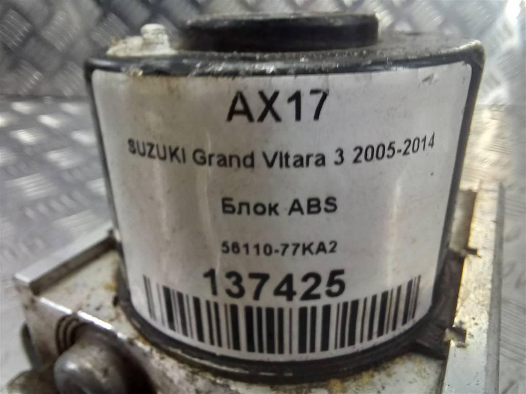 блок abs SUZUKI Grand Vitara 1.6 4WD MT (106 л.с.)Grand Vitara  II (2005—2008) Внедорожник 5611077K50, 8450 рублей, Москва