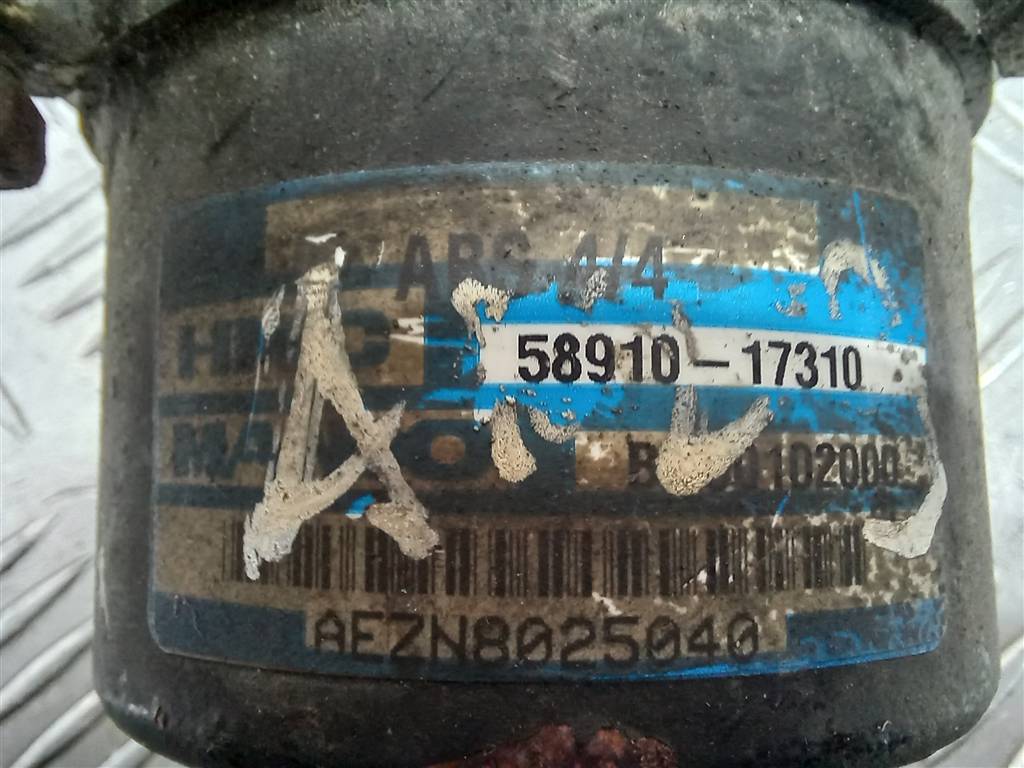 блок abs Hyundai MATRIX 1.6 MT (103 л.с.)Matrix  I рестайлинг (2005—2008) Минивэн 5891017500, 2820 рублей, Москва