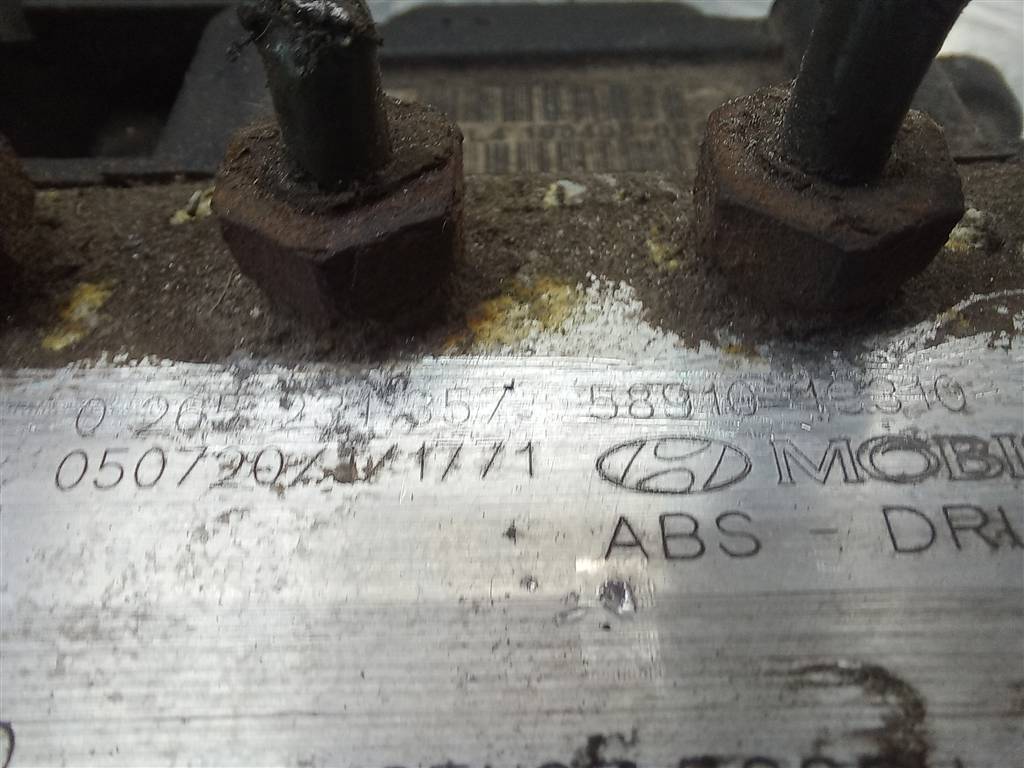 блок abs Hyundai GETZ 1.1 MT (66 л.с.)Getz  I рестайлинг (2005—2011) Хетчбэк 589101C310, 3160 рублей, Москва