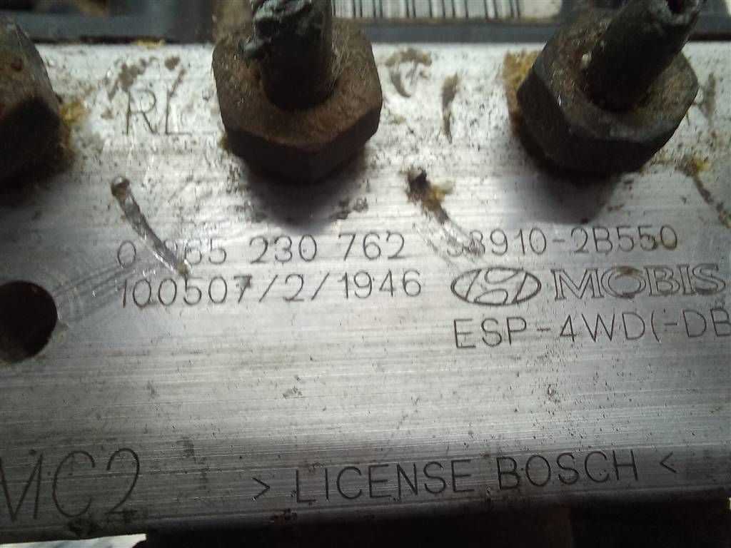 блок abs Hyundai SANTA FE  589102B550, 1780 рублей, Москва