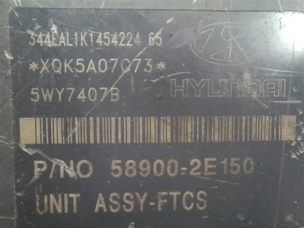 блок abs Hyundai TUCSON 2.0 MT (140 л.с.)Tucson  I (2004—2011) Внедорожник 589202E150, 21100 рублей, Москва