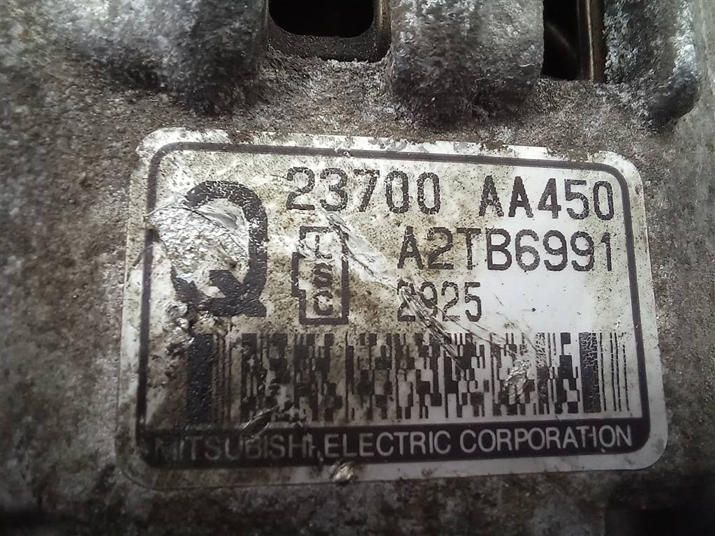 генератор SUBARU Outback  23700AA450, 8800 рублей, Москва