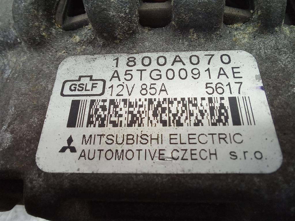 генератор MITSUBISHI COLT  1800A070, 6380 рублей, Москва