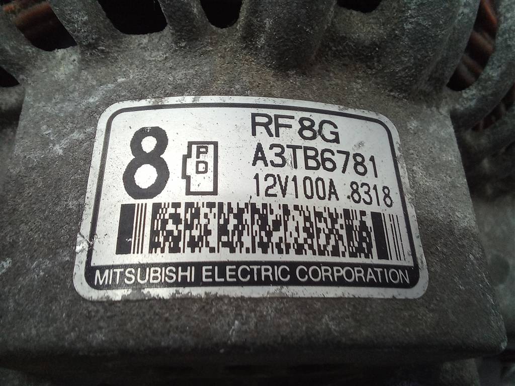 генератор MAZDA 6  RF8G18300A, 5580 рублей, Москва