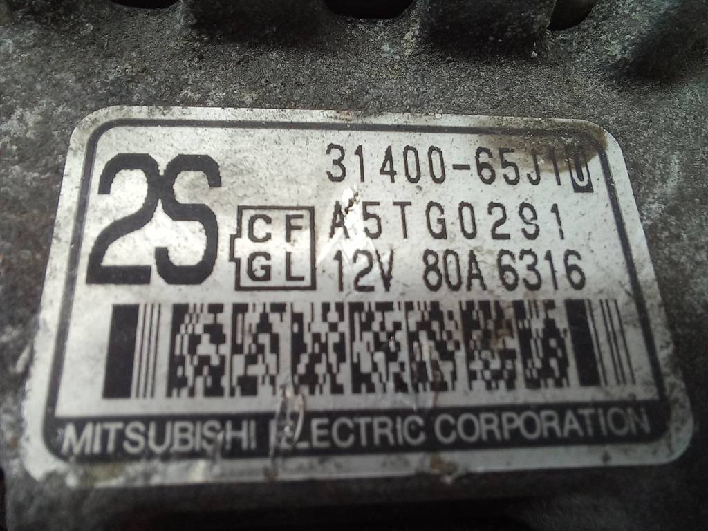 генератор SUZUKI Grand Vitara 2.0 4WD MT (140 л.с.)Grand Vitara  II (2005—2008) Внедорожник 3140065J10, 8450 рублей, Москва