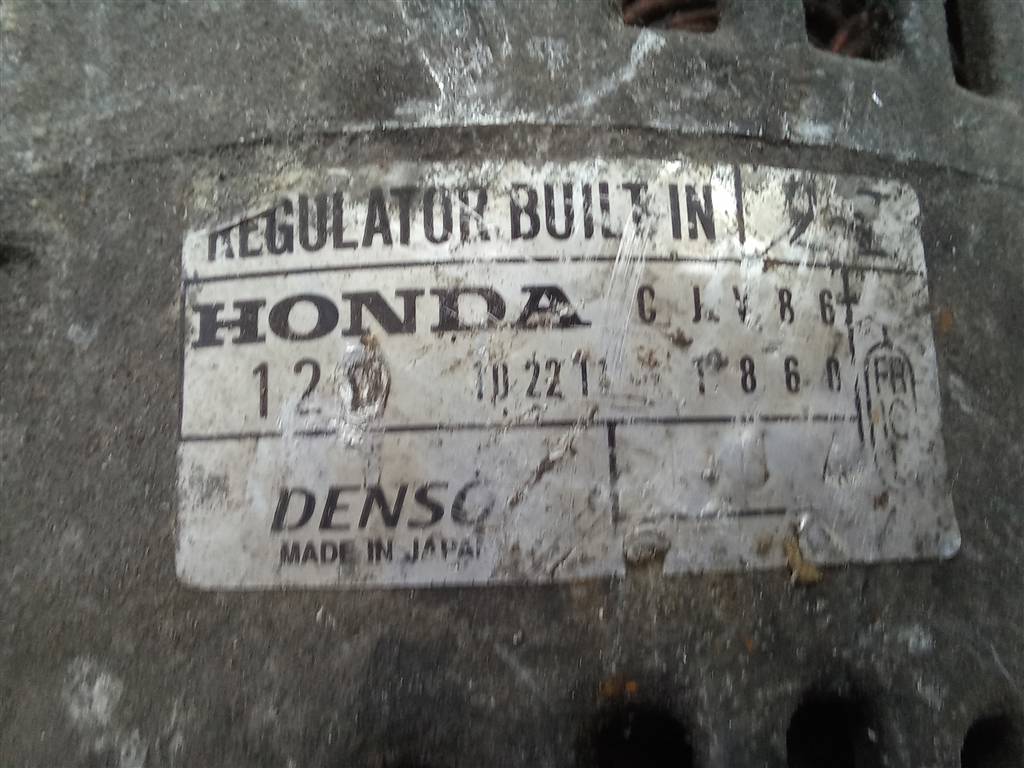 генератор HONDA CR-V CR-V  I рестайлинг (1998—2001) 31100P3FE51, 7300 рублей, Москва