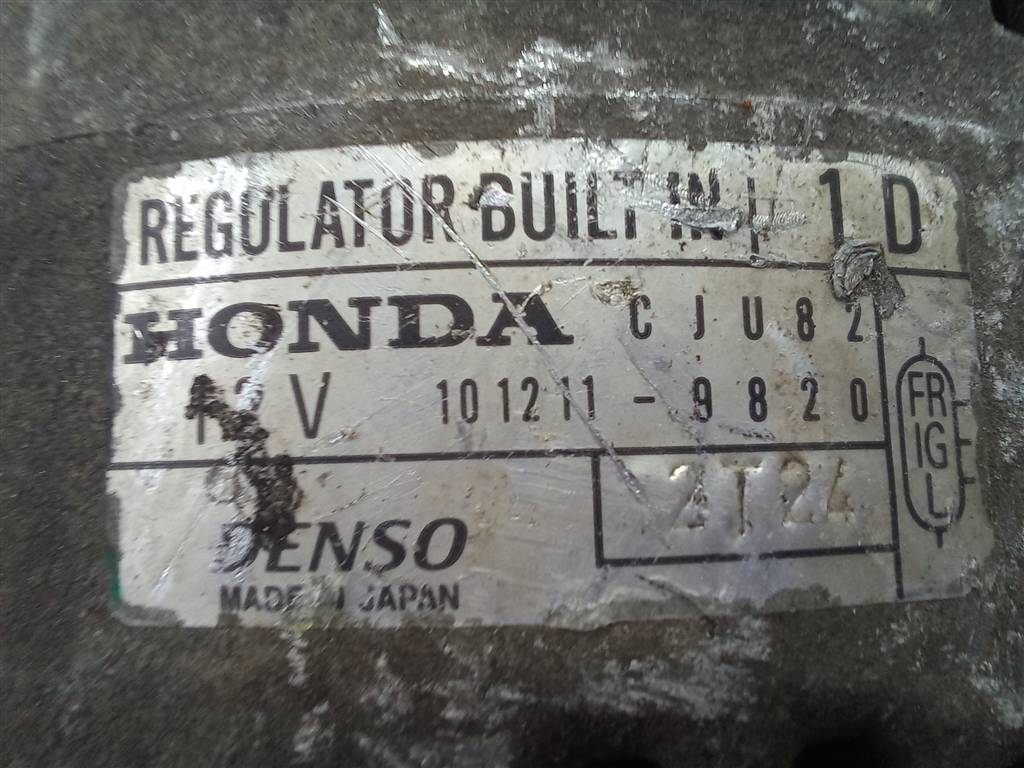 генератор HONDA CR-V CR-V  I рестайлинг (1998—2001) 31100P3FE51, 7300 рублей, Москва