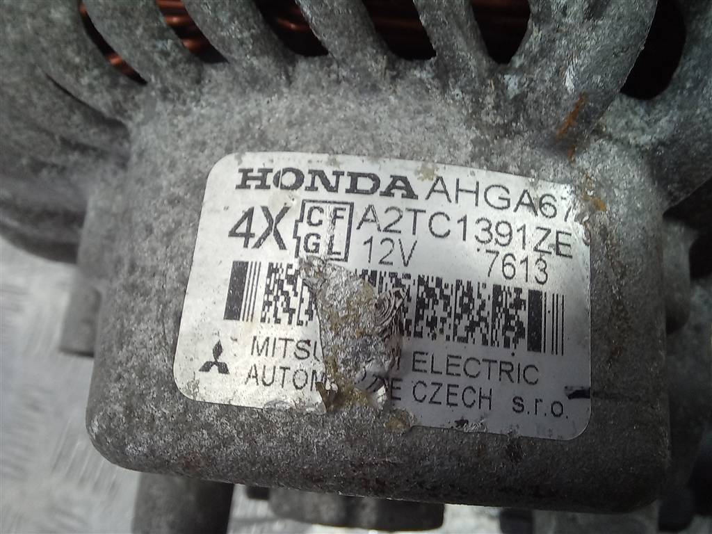 генератор HONDA Civic 1.8 MT (140 л.с.)Civic  VIII (2005—2009) Хетчбэк 31100RNAA01, 11900 рублей, Москва