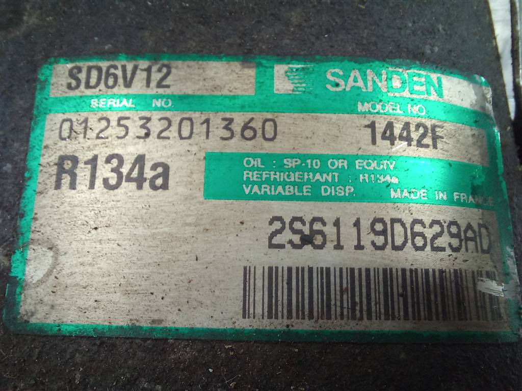 компрессор кондиционера FORD Fusion Fusion 1500822, 3850 рублей, Москва