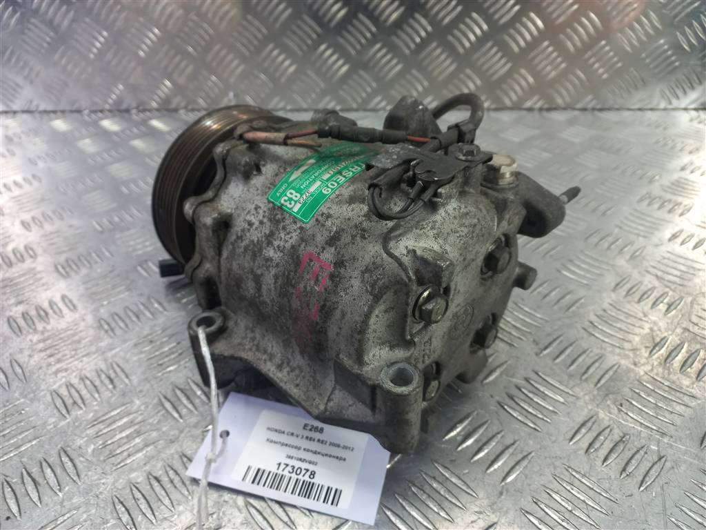 компрессор кондиционера HONDA CR-V 2.0 AT (150 л.с.)CR-V  III (2006—2009) Внедорожник 38810RZVG02, 17650 рублей, Москва