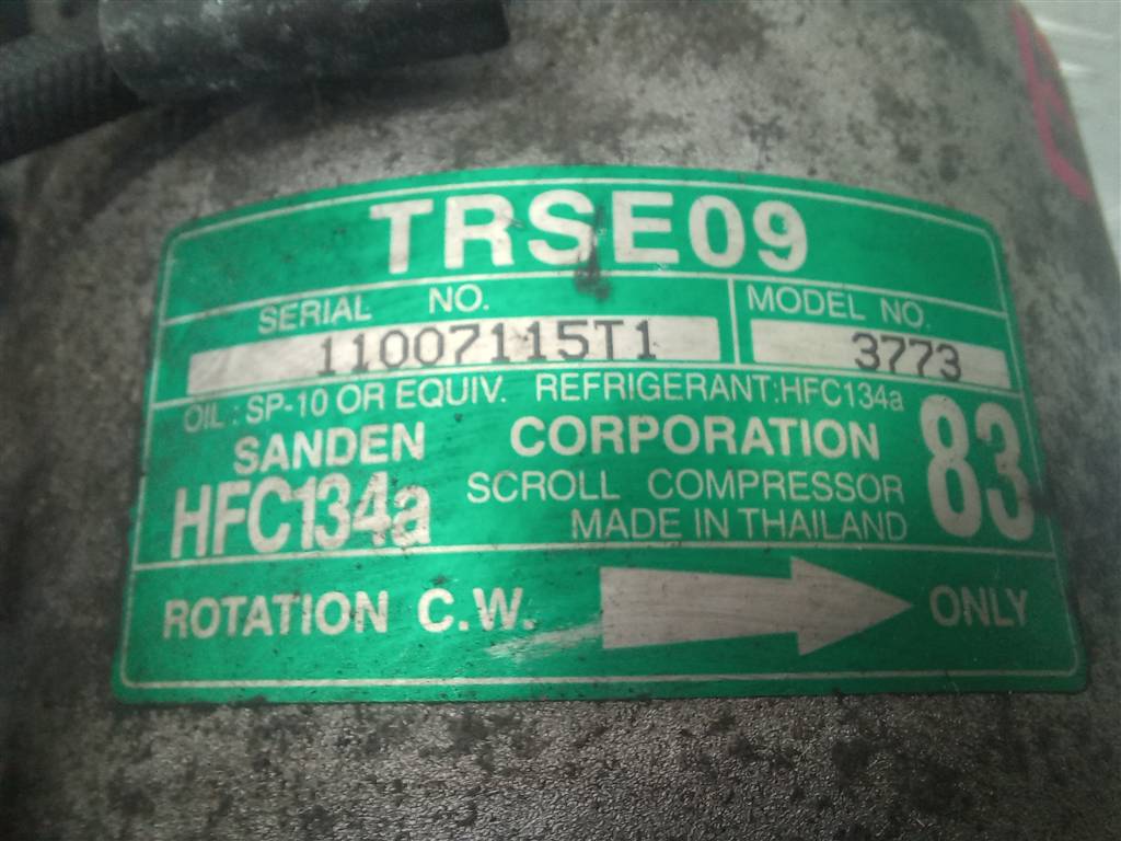 компрессор кондиционера HONDA CR-V 2.0 AT (150 л.с.)CR-V  III (2006—2009) Внедорожник 38810RZVG02, 17650 рублей, Москва