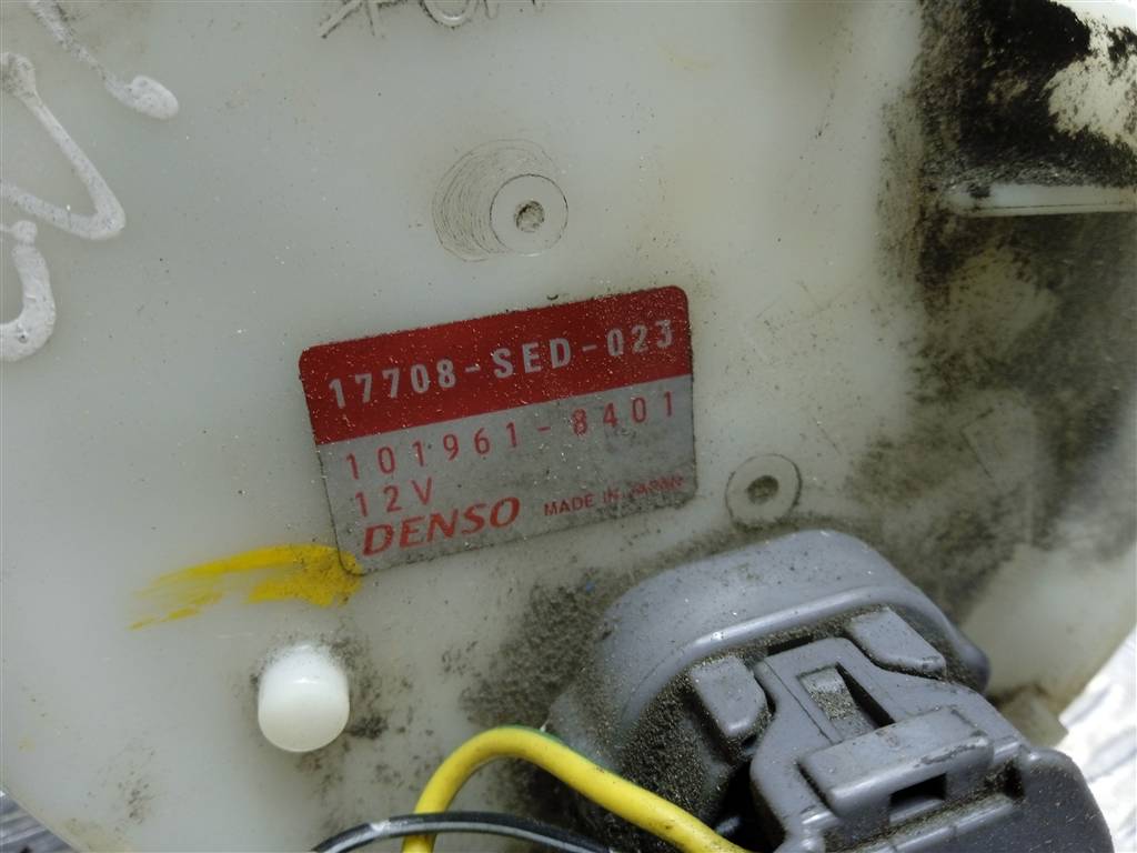 насос топливный (бензонасос) HONDA Accord 2.0 AT (147 л.с.)Accord  VI (1997—2002) Седан 16010SED003, 3279 рублей, Москва