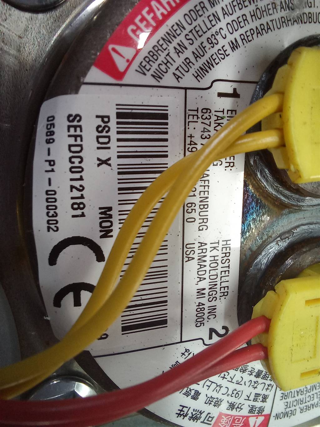 подушка безопасности водителя HONDA CR-V 2.0 AT (150 л.с.)CR-V  IV (2011—2015) Внедорожник 77810T1GG81ZA, 25700 рублей, Москва