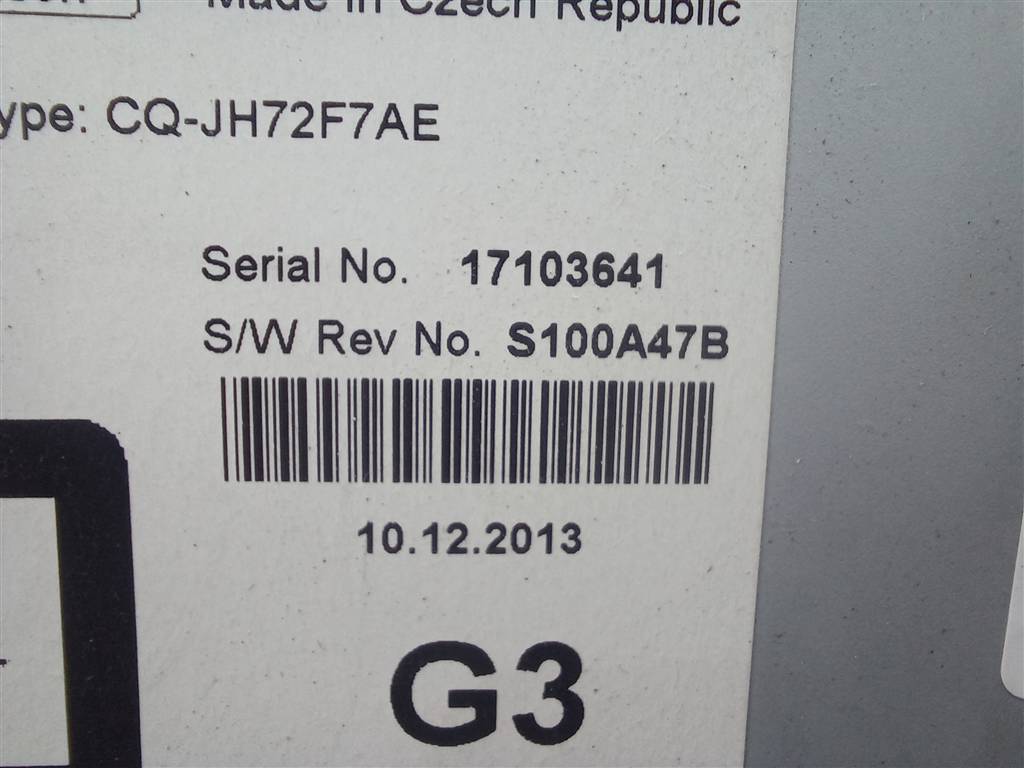 магнитола HONDA CR-V 2.0 AT (150 л.с.)CR-V  IV (2011—2015) Внедорожник 39100T1GG31, 3390 рублей, Москва