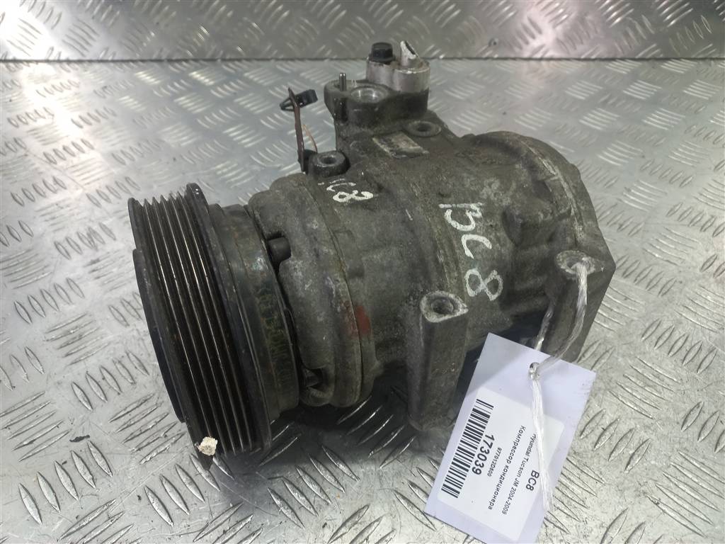 компрессор кондиционера Hyundai TUCSON 2.7 AT (173 л.с.)Tucson  I (2004—2011) Внедорожник 977012D600, 13050 рублей, Москва