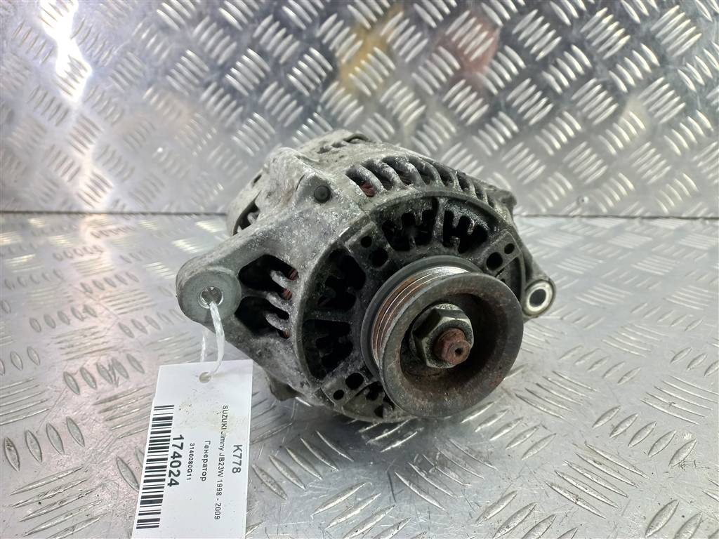 генератор SUZUKI JIMNY 1.3 MT (85 л.с.)Jimny  III рестайлинг (2005—2012) Внедорожник 3140080G11, 11900 рублей, Москва