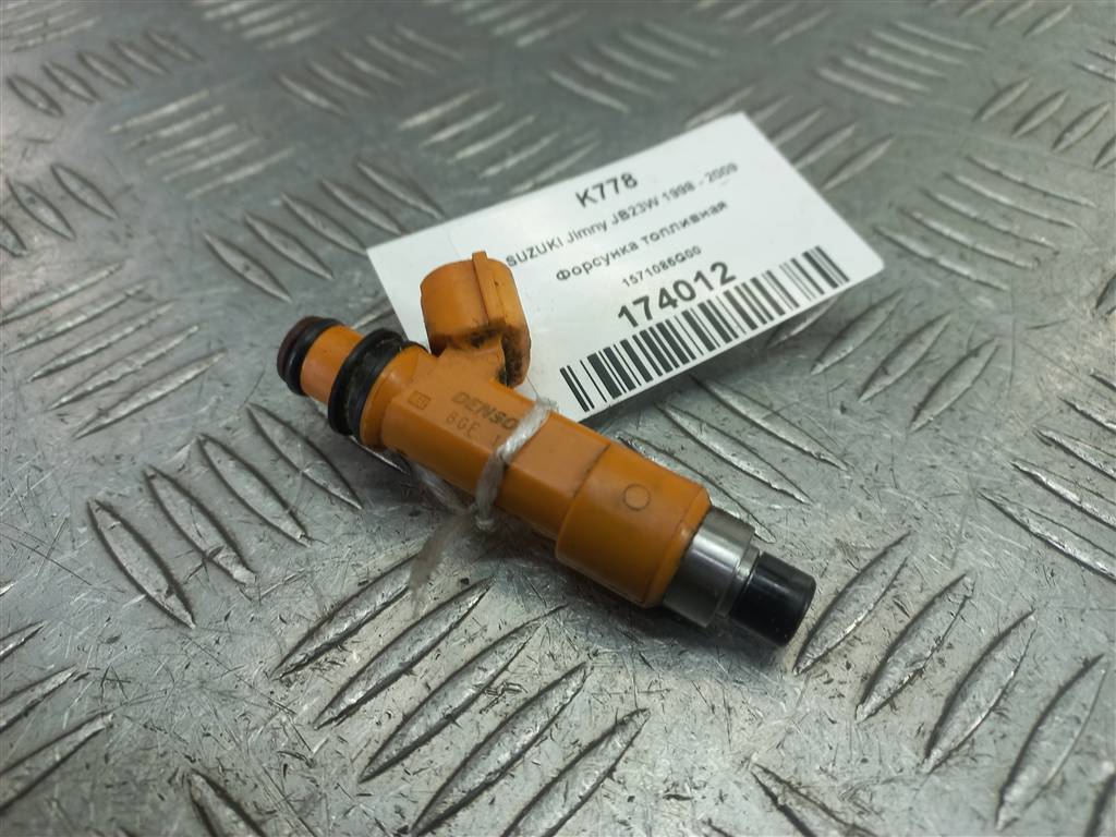 форсунка топливная SUZUKI JIMNY 1.3 MT (85 л.с.)Jimny  III рестайлинг (2005—2012) Внедорожник 1571086G00, 630 рублей, Москва