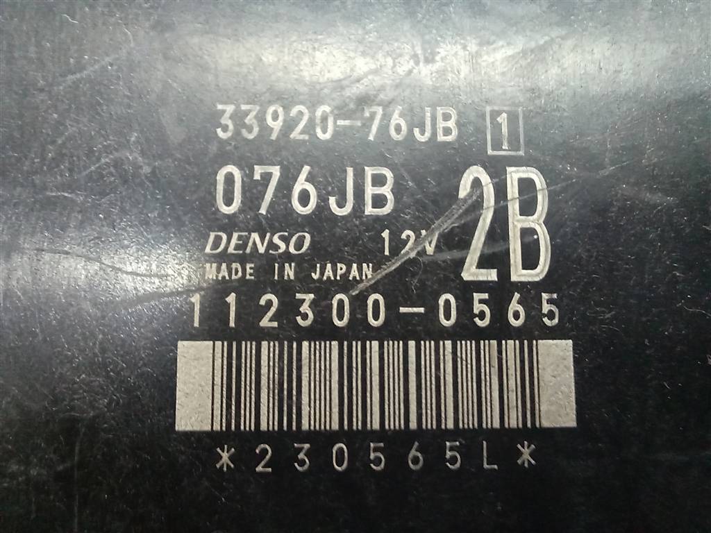 блок управления двигателем SUZUKI JIMNY 1.3 MT (85 л.с.)Jimny  III рестайлинг (2005—2012) Внедорожник 3392076JB1, 2700 рублей, Москва