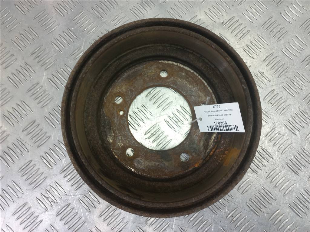 диск тормозной SUZUKI JIMNY 1.3 MT (85 л.с.)Jimny  III рестайлинг (2005—2012) Внедорожник 4351181A02, 1320 рублей, Москва