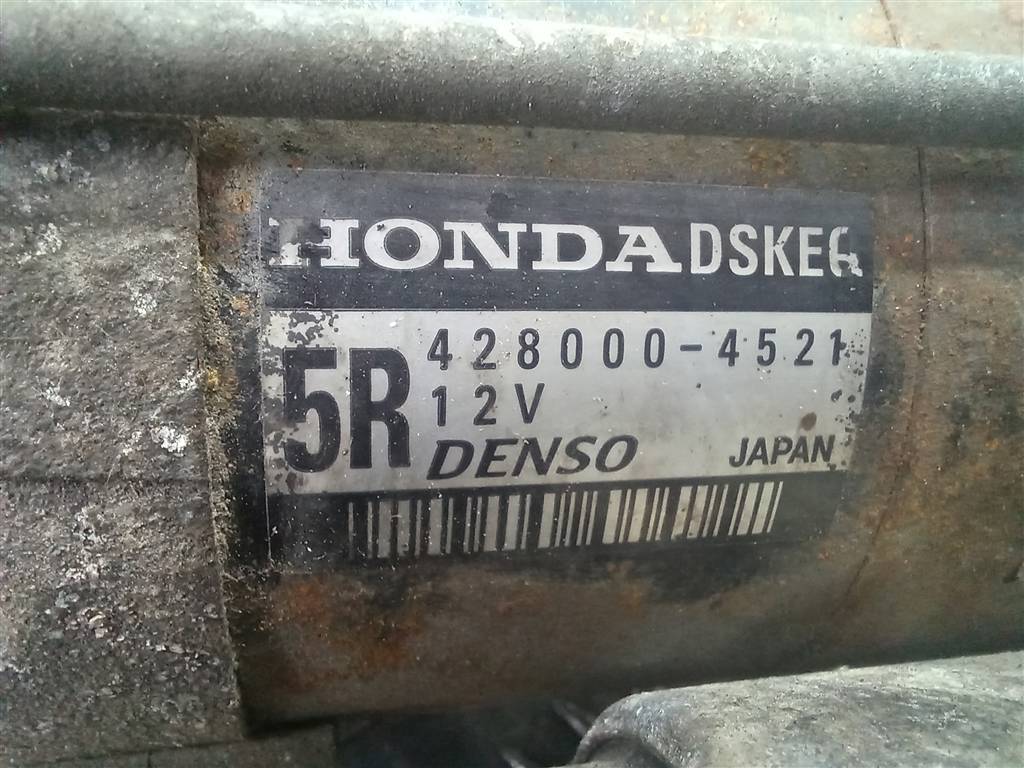 стартер HONDA CR-V 2.0 AT (150 л.с.)CR-V  III (2006—2009) Внедорожник 31200RZPE01, 5350 рублей, Москва