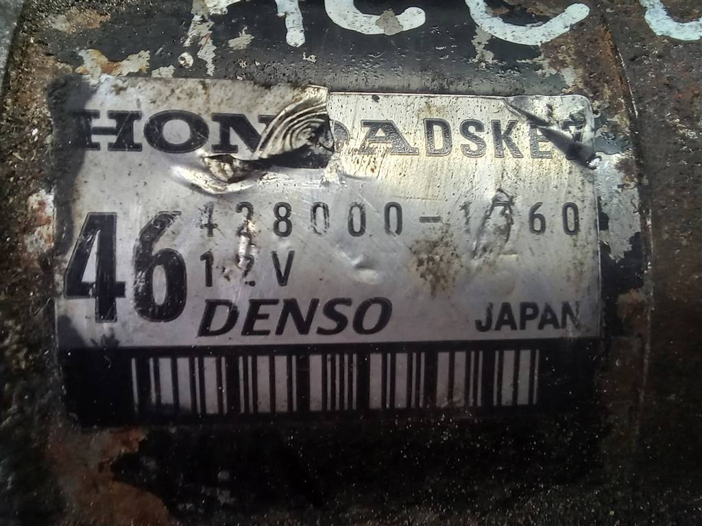 стартер HONDA Accord 31200RBA003, 6380 рублей, Москва