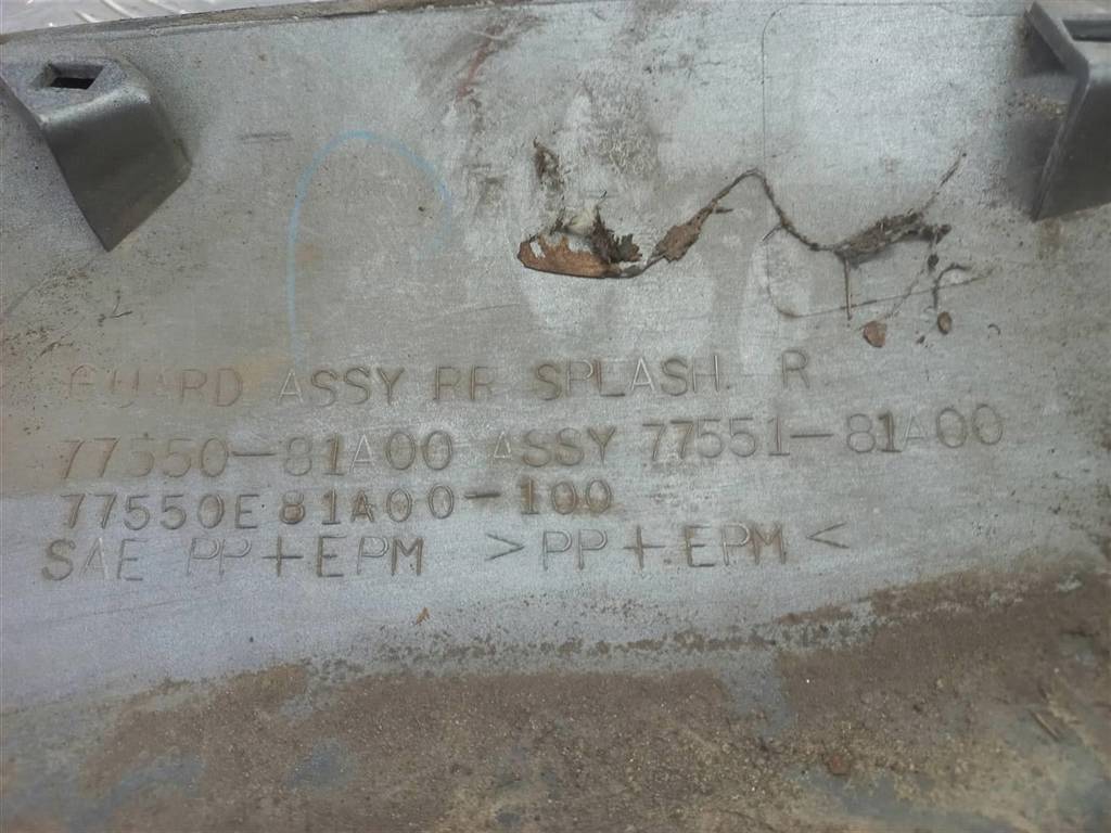 накладка крыла заднего SUZUKI JIMNY 1.3 MT (85 л.с.)Jimny  III рестайлинг (2005—2012) Внедорожник 7755081A00, 3279 рублей, Москва