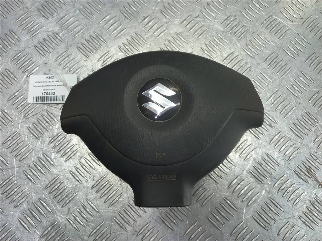 подушка безопасности водителя SUZUKI JIMNY 1.3 MT (85 л.с.)Jimny  III рестайлинг (2005—2012) Внедорожник 4815076J70KJ7, 6730 рублей, Москва