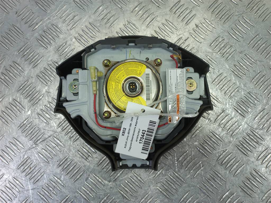 подушка безопасности водителя SUZUKI JIMNY 1.3 MT (85 л.с.)Jimny  III рестайлинг (2005—2012) Внедорожник 4815076J70KJ7, 6730 рублей, Москва