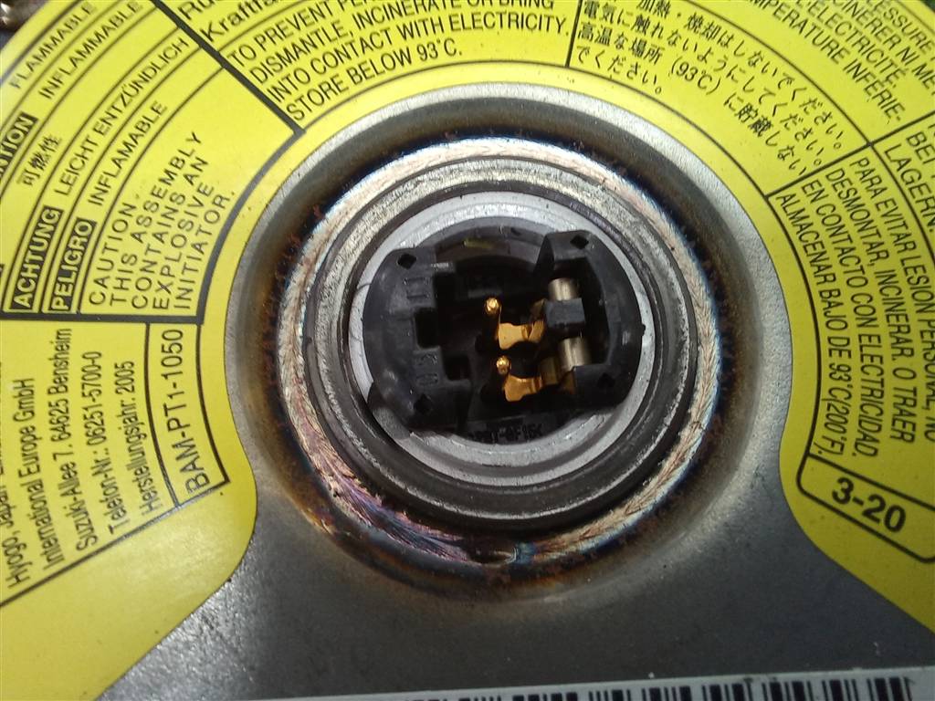 подушка безопасности водителя SUZUKI JIMNY 1.3 MT (85 л.с.)Jimny  III рестайлинг (2005—2012) Внедорожник 4815076J70KJ7, 6730 рублей, Москва